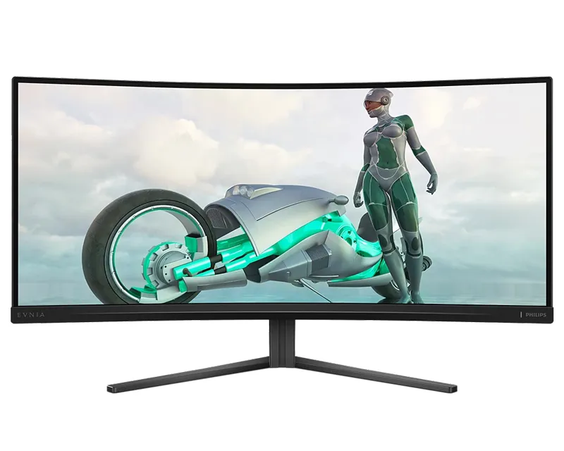 PHILIPS_ 34 inča Evnia 34M2C3500L/00 WQHD Fast VA zakrivljeni Gaming monitor Slika 1