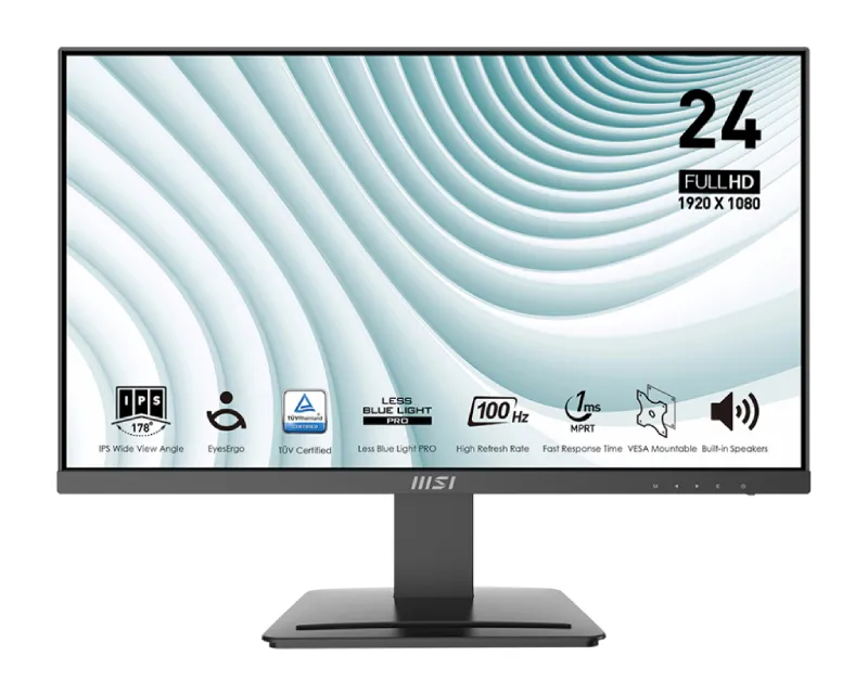 MSI 23.8 inča PRO MP243X FHD 1920x1080 IPS 100Hz business monitor Slika 2