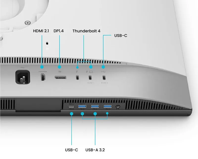 BENQ 27 inča PD2730S 5K 5120x2880 IPS Thunderbolt 4 profesionalni monitor beli  Slika 3