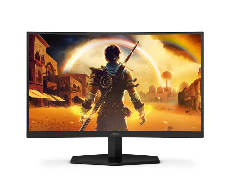 AOC 23.6 inča C24G42E FHD 1920x1080 VA 180 Hz zakrivljeni gaming monitor  Slika 3
