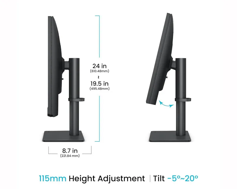 BENQ 31.5 inča PV3200U FHD 3840x2160 IPS HDR10 dizajnerski monitor  Slika 7