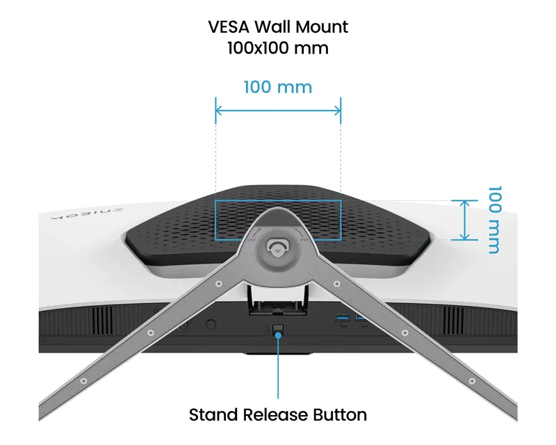 BENQ 24.5 inča EX251 FHD 1920x1080 IPS 220 Hz HDR10 Gaming beli monitor  Slika 8