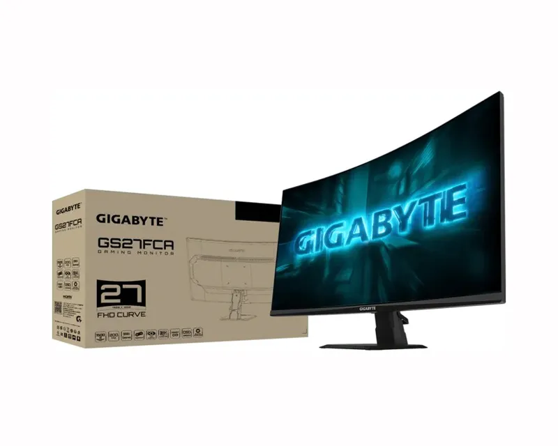 GIGABYTE 27 inča GS27FCA FHD 1920x1080 SS-VA 200 Hz FreeSync Premium zakrivljeni gaming monitor  Slika 7