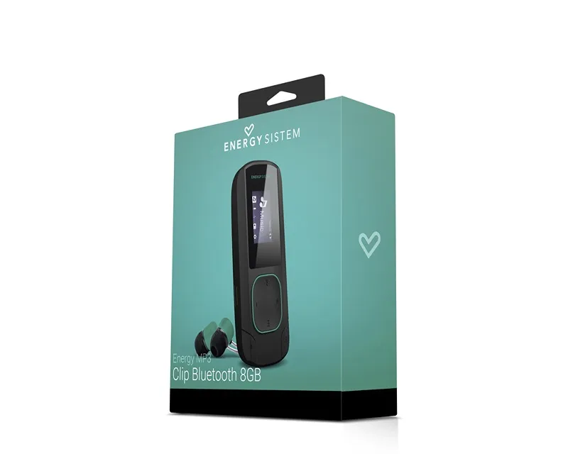 ENERGY SISTEM MP3 Clip Bluetooth Mint 8GB player zeleni (M42650)  Slika 5