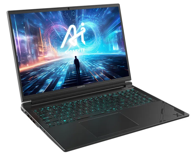 GIGABYTE G6X 9MG 16 inch FHD+ 165Hz i7-13650HX 32GB 512GB SSD GeForce RTX 4050 6GB RGB Backlit gaming laptop Slika 1
