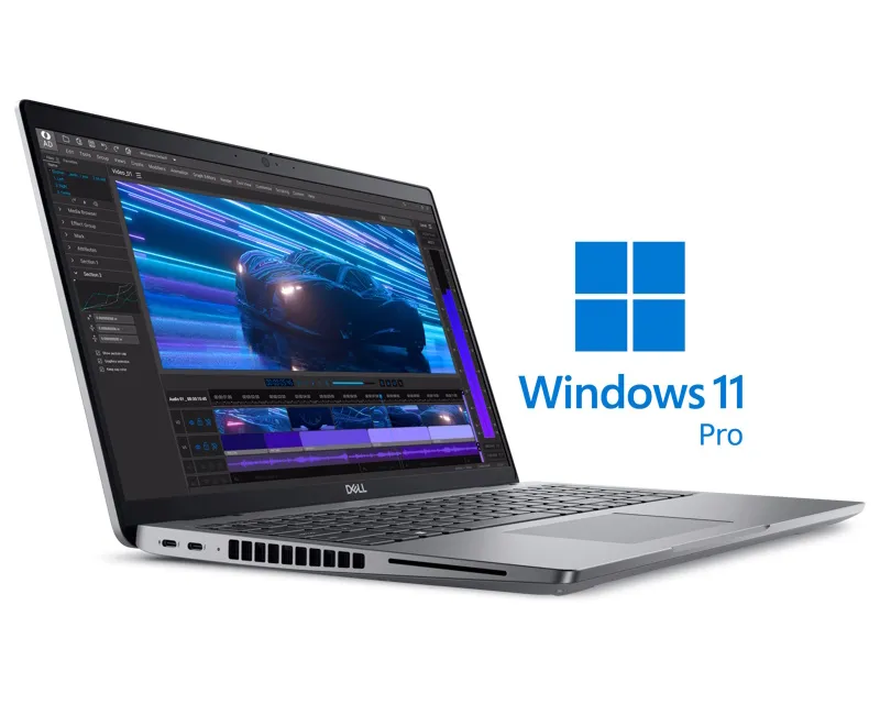 DELL Precision M3591 15.6 inch FHD 400 nits Core Ultra 7 155H 16GB 512GB SSD RTX 1000 6GB Backlit SC Win11Pro 3yr ProSupport laptop Slika 1