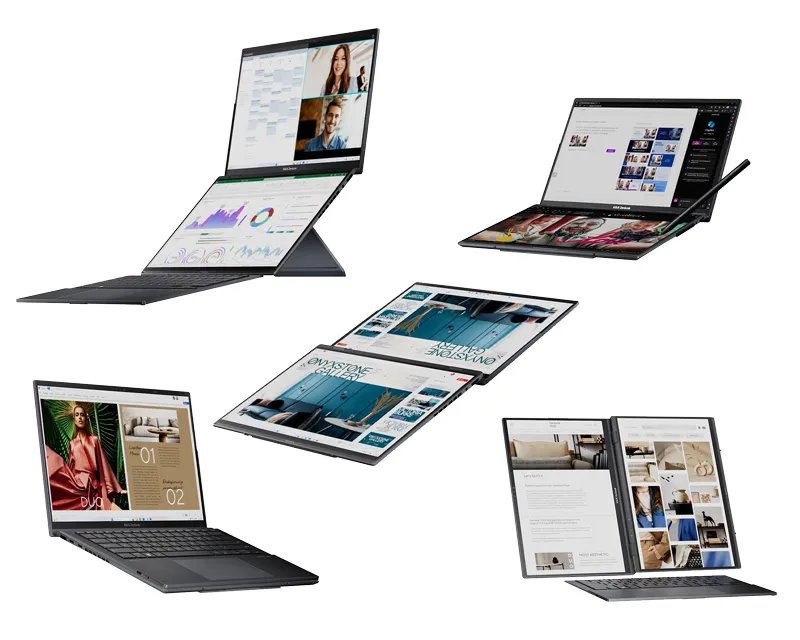 ASUS Zenbook 14 DUO OLED  UX8406MA-QL056W (14 inča FHD, Ultra 7 155H, 16GB, SSD 1TB, Win11 Home) laptop  Slika 9