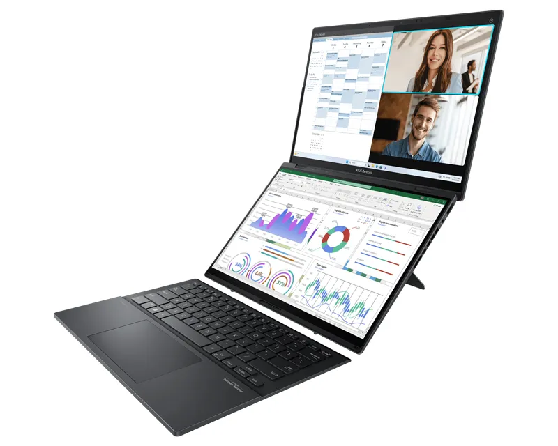 ASUS Zenbook 14 DUO OLED  UX8406MA-QL056W (14 inča FHD, Ultra 7 155H, 16GB, SSD 1TB, Win11 Home) laptop  Slika 1