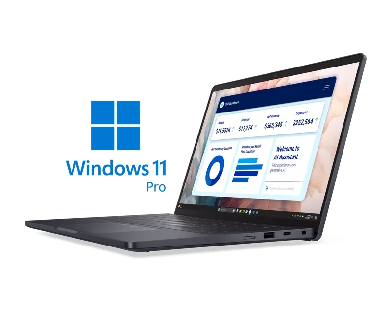 DELL Pro 13 Premium 13.3 inch FHD+ 400nits Core Ultra 5 236V 16GB 512GB SSD Backlit FP Win11Pro 3yr ProSupport laptop  Slika 1