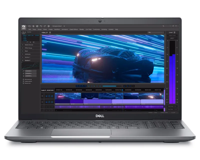 DELL Precision M3591 15.6 inch FHD Core Ultra 7 155H 32GB 1TB SSD RTX 1000 6GB Backlit SC Win11Pro 3yr ProSupport laptop  Slika 4