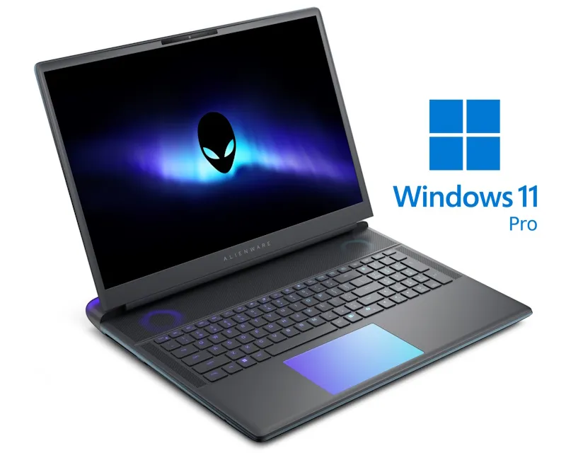 DELL Alienware 18 Area-51 18 inch QHD+ 300Hz 500nits Core Ultra 9 275HX 64GB 2TB SSD GeForce RTX 5080 16GB RGB Backlit Win11Pro gaming laptop Slika 1