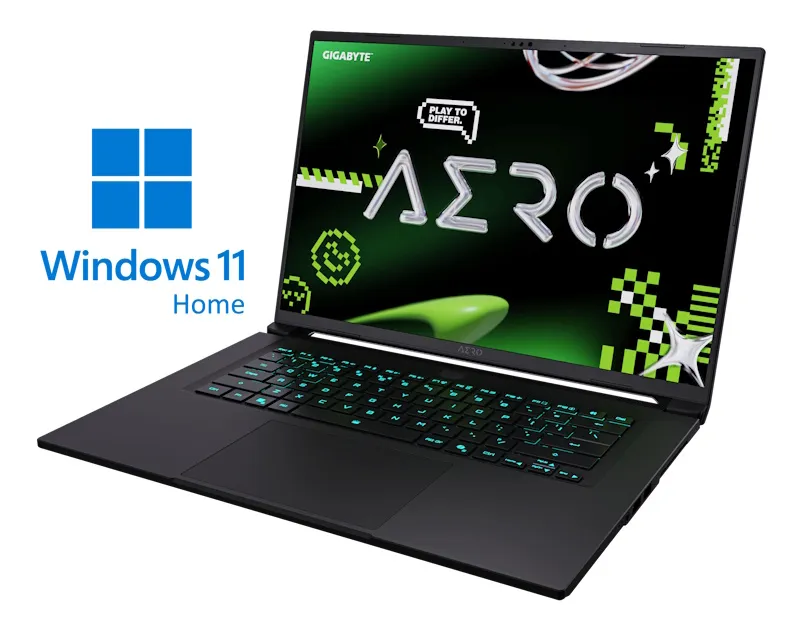 GIGABYTE AERO X16 2WH 16 inch QHD+ 165Hz 300nits Ryzen AI 9 HX 370 32GB 1TB SSD GeForce RTX 5070 8GB Backlit Win11Home gaming laptop  Slika 1
