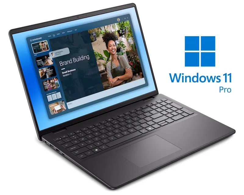 DELL 16 DC16250 16 inch FHD+ 300nits Core 5 120U 16GB 1TB SSD Backlit FP Win11Pro laptop Slika 1