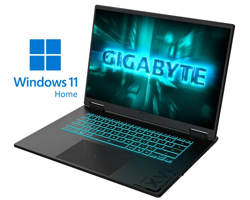 GIGABYTE A16 3WH 16 inch FHD+ 165Hz 300nits AMD Ryzen 7 260 16GB 1TB SSD GeForce RTX 5070 8GB Backlit Win11Home gaming laptop Slika 1