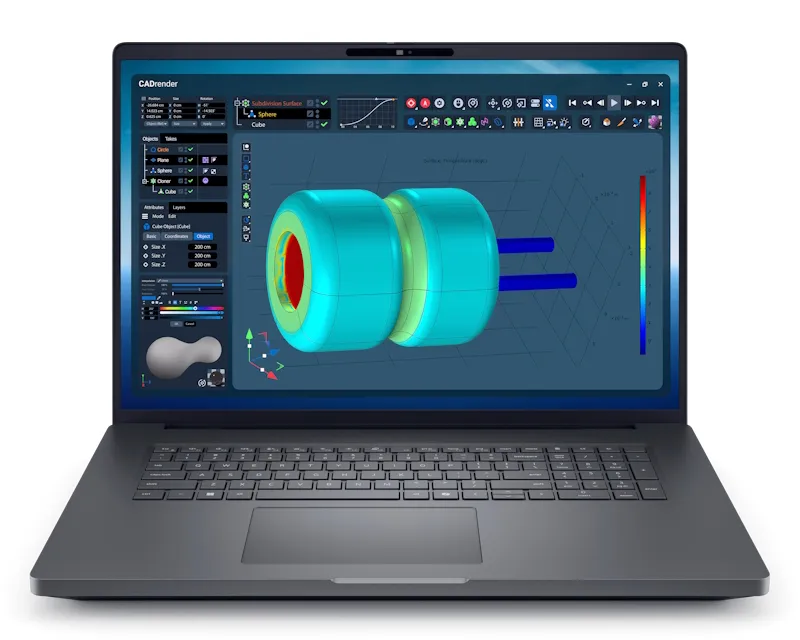 DELL Pro Max 18 Plus 18 inch QHD+ 120Hz 500nits Core Ultra 7 265HX 32GB 1TB SSD RTX PRO 3000 12GB Backlit FP SC Win11Pro 3yr ProSupport laptop  Slika 5