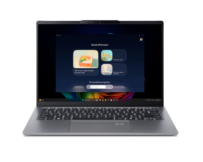 ACER Swift Go 14 AI OLED 14 inča Ryzen AI 5 340 16GB 1TB SSD Win 11 Home Silver laptop Slika 1