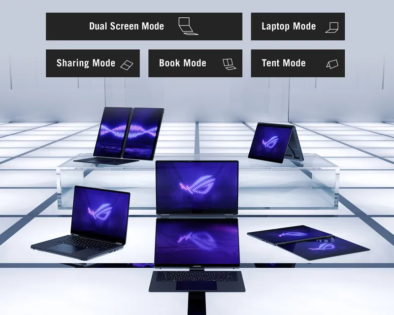 ASUS ROG Zephyrus Duo 16 GX651AX-SR103X (16 inča 3K, Ultra 9 386H, 64GB, 2TB SSD, GeForce RTX 5090, Win11 Pro) laptop Slika 7