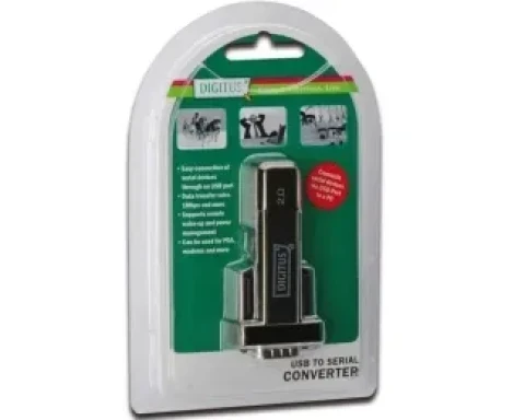 DIGITUS Adapter USB 2.0 tip A (M) - Serijski port (RS-232) 9pin (M) crni DA-70156  Slika 2