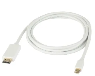 E-GREEN Mini DisplayPort (M) - HDMI (M)  (aktiv mod) 1.8m beli  Slika 1