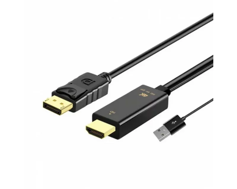 FAST ASIA Kabl HDMI + USB 2.0 na DisplayPort (m/m) 1.8m  Slika 1