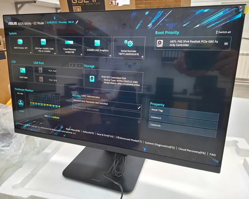 ASUS ExpertCenter P400 AiO P470VAK-WB53C0 (27 inča FHD, i5-13420H, 16GB, SSD 512GB) outlet Slika 8