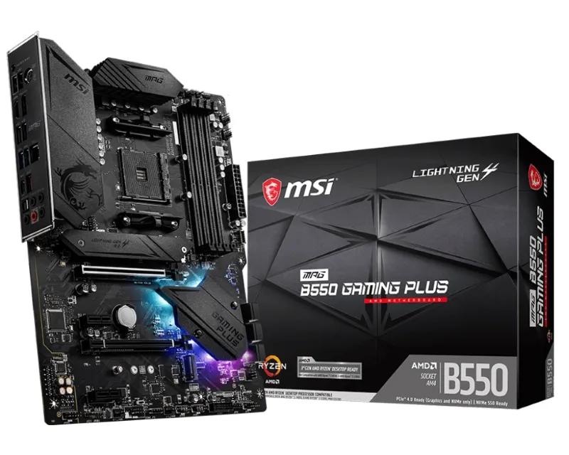 MSI MPG B550 GAMING PLUS matična ploča Slika 1