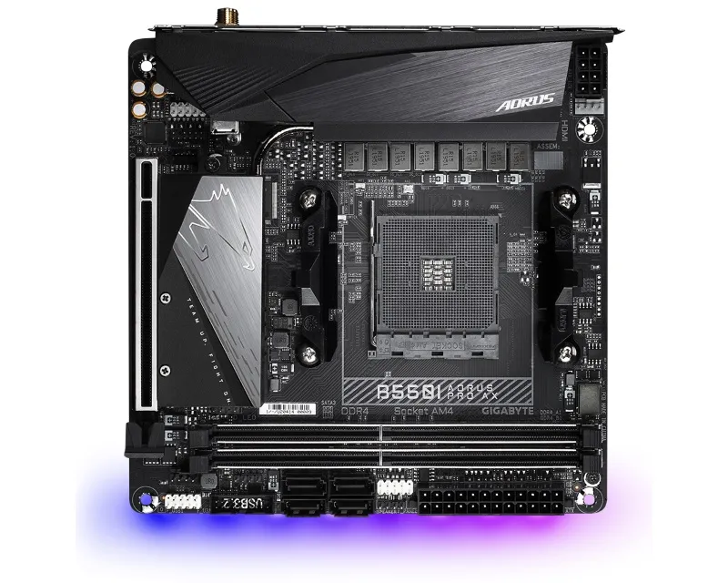 GIGABYTE B550I AORUS PRO AX rev. 1.0 matična ploča Slika 2