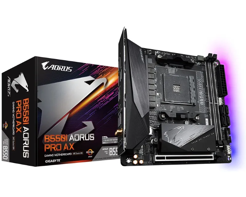 GIGABYTE B550I AORUS PRO AX rev. 1.0 matična ploča Slika 1