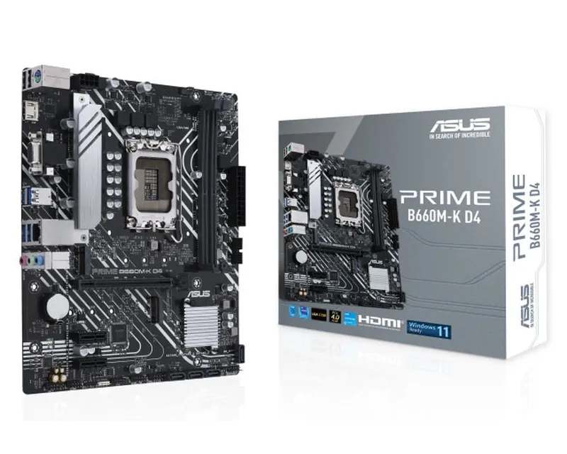 ASUS PRIME B660M-K D4 matična ploča Slika 1