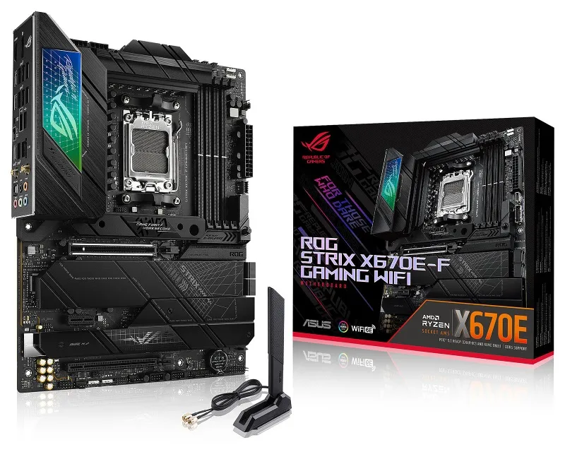 ASUS ROG STRIX X670E-F GAMING WIFI matična ploča Slika 1