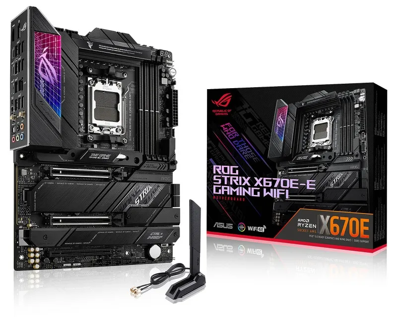 ASUS ROG STRIX X670E-E GAMING WIFI matična ploča Slika 1