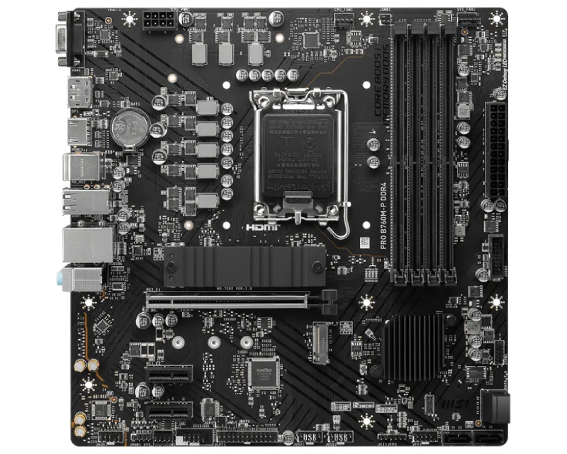 MSI PRO B760M-P DDR4 matična ploča Slika 2