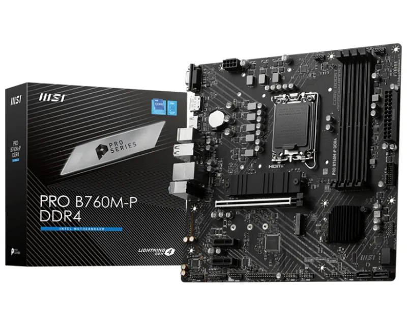MSI PRO B760M-P DDR4 matična ploča Slika 1