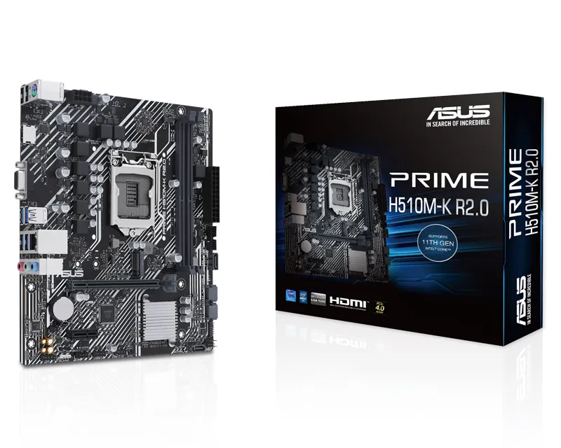 ASUS PRIME H510M-K R2.0 matična ploča Slika 1