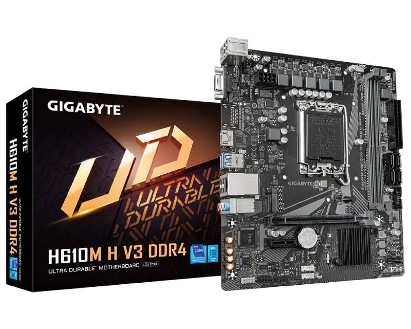 GIGABYTE H610M H V3 DDR4 rev.1.x matična ploča Slika 1