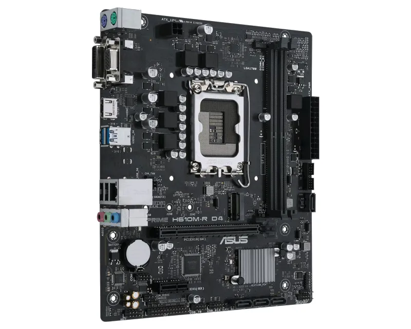 ASUS PRIME H610M-R D4-SI matična ploča Slika 4