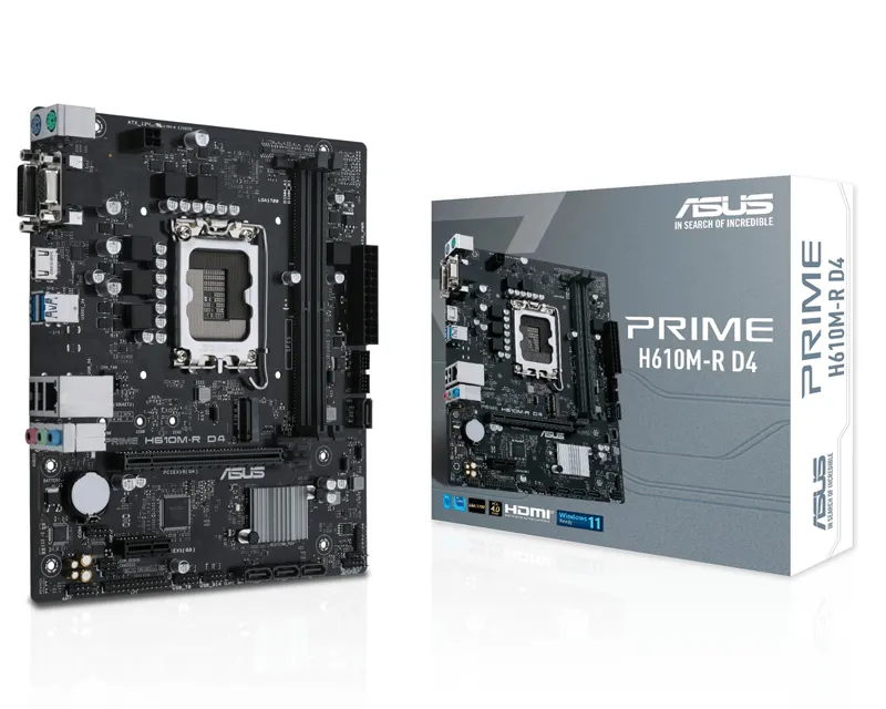 ASUS PRIME H610M-R D4-SI matična ploča Slika 1