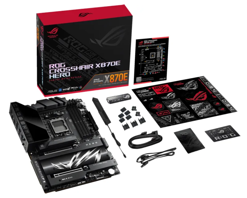 ASUS ROG CROSSHAIR X870E HERO matična ploča Slika 2