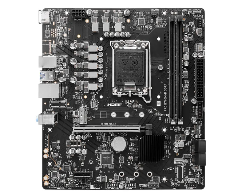 MSI PRO B760M-B DDR4 matična ploča Slika 1
