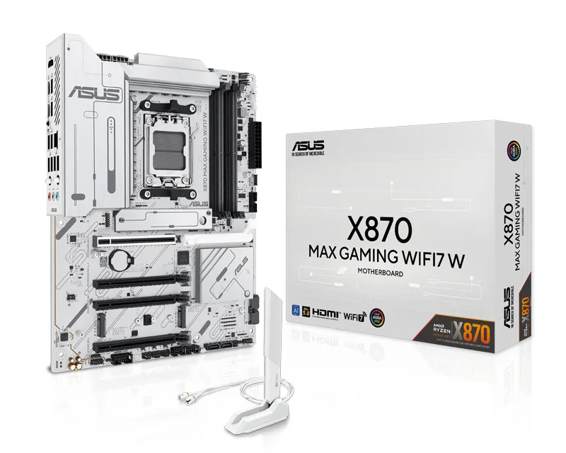ASUS X870 MAX GAMING WIFI7 W matična ploča Slika 1