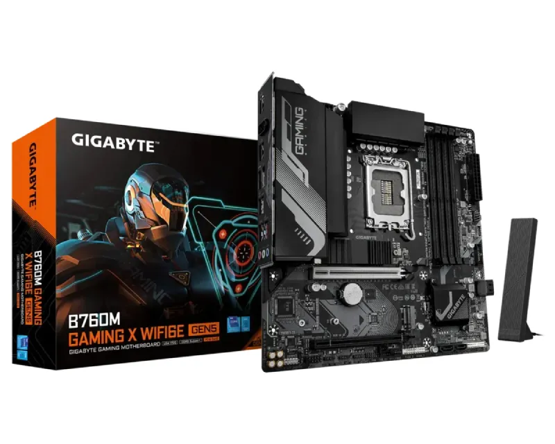 GIGABYTE B760M GAMING X WF6E GEN5 matična ploča Slika 1