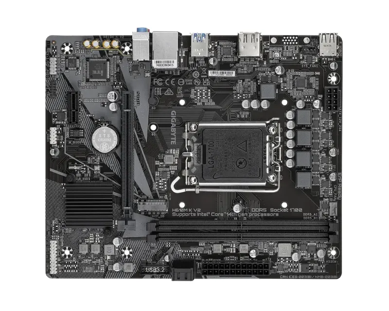 GIGABYTE H610M K V2 rev.1.x matična ploča Slika 4