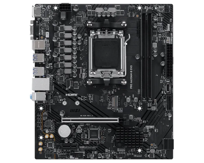 MSI PRO A620AM-B EVO matična ploča Slika 2