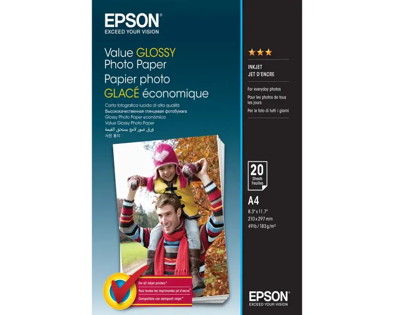 EPSON S400035 A4 (20 listova) glossy foto papir  Slika 1