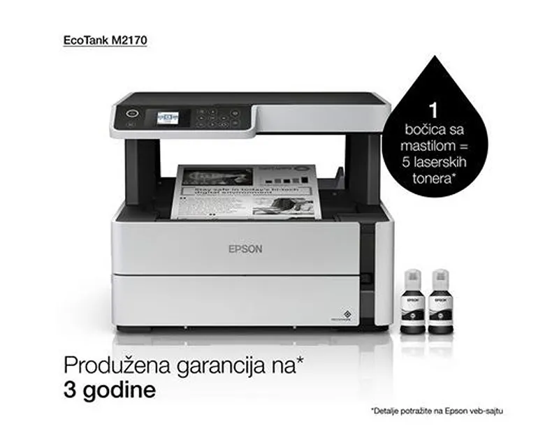 EPSON M2170 EcoTank ITS multifunkcijski inkjet crno-beli štampač  Slika 5