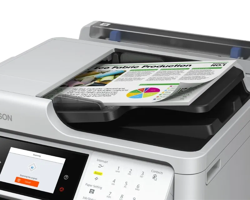 EPSON WorkForce Pro WF-M5899DWF RIPS wireless multifunkcijski inkjet crno-beli štampač  Slika 4