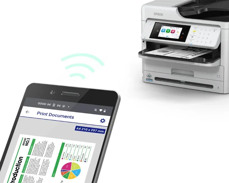 EPSON WorkForce Pro WF-M5899DWF RIPS wireless multifunkcijski inkjet crno-beli štampač  Slika 6
