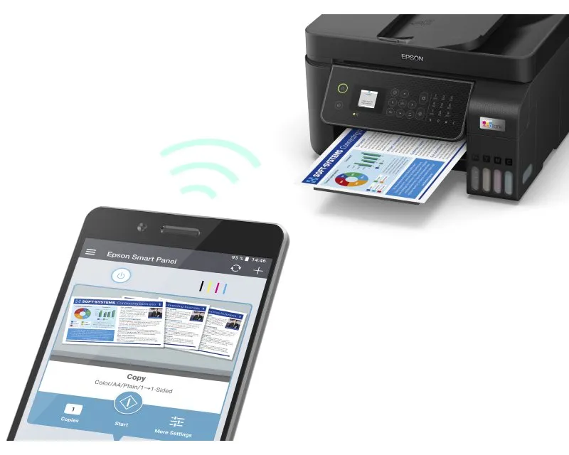 EPSON L5310 EcoTank ITS wireless multifunkcijski inkjet štampač  Slika 8