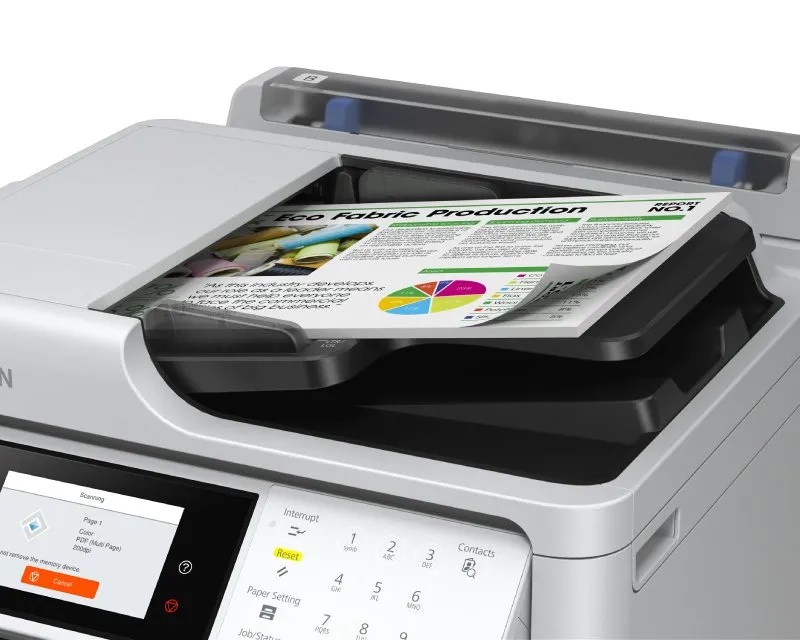 EPSON WorkForce Pro EM-C800RDWF RIPS wireless multifunkcijski inkjet štampač Slika 4