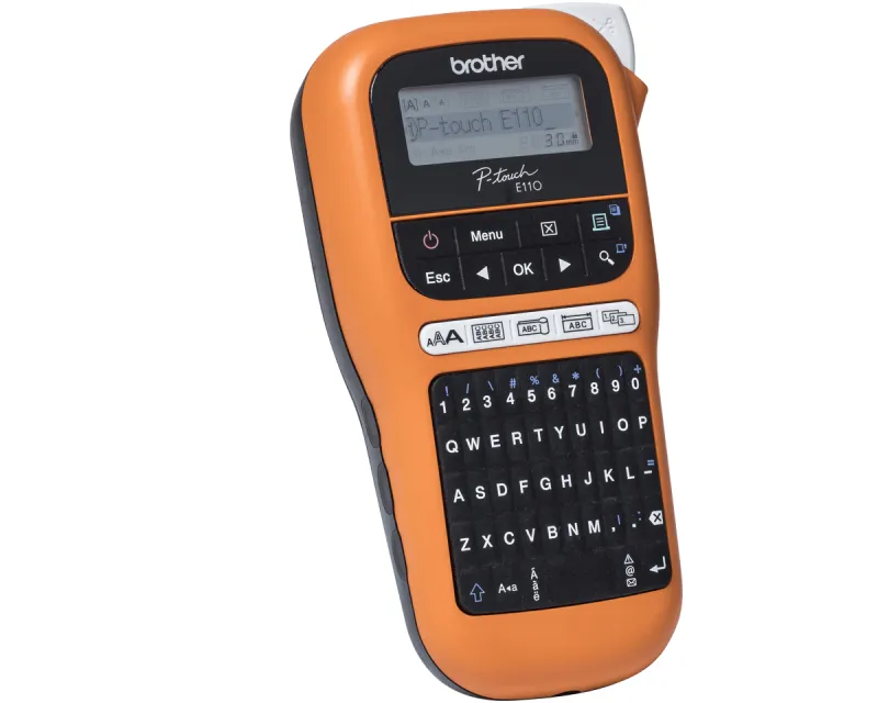 BROTHER PT-E110VP štampač nalepnica za električare (PTE110VPR1) Slika 3